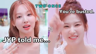 nayeon gets *jealous* of momo because of this reason (ft. jyp's remark)