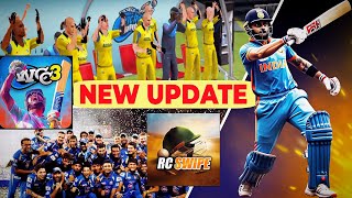 🔥 Wcc3 New Update | RcSwipe Big Update |  Sachin Saga Pro Cricket New Tournament