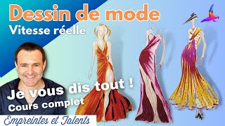 Techniques de dessin - Le dessin de mode facile