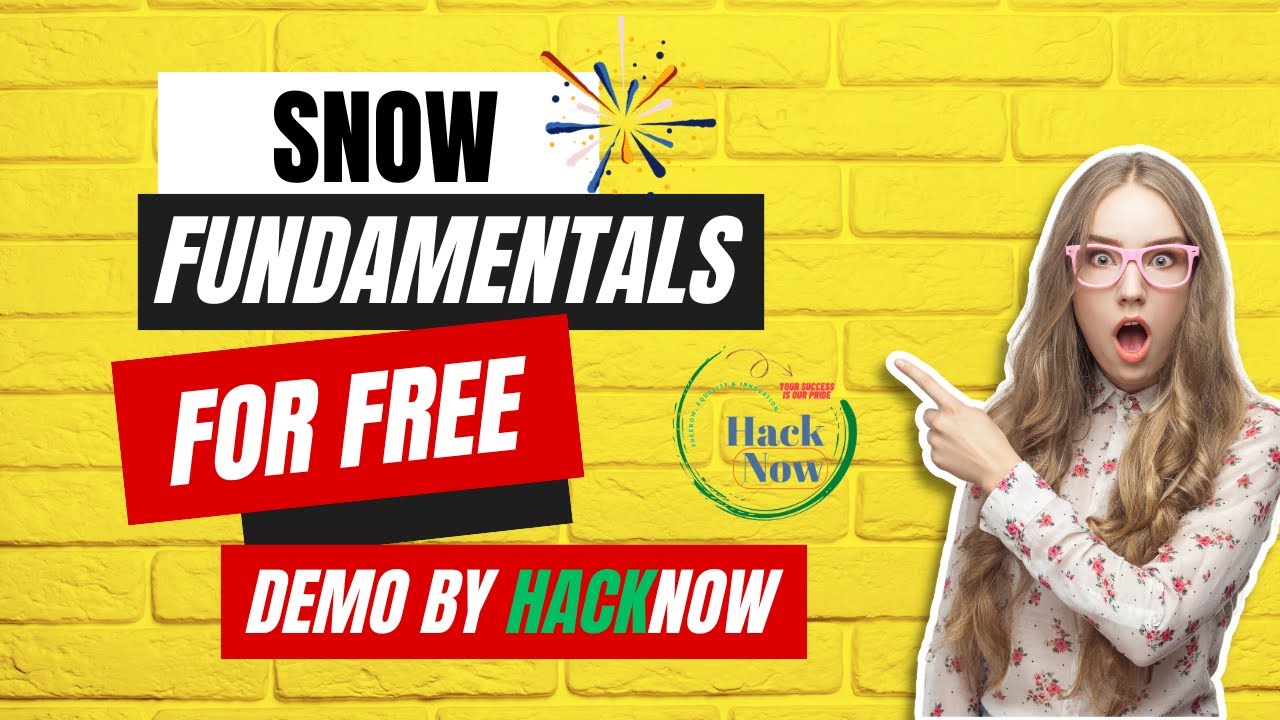 Servicenow Fundamentals Training Youtube