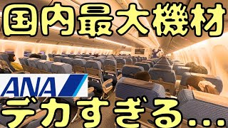 【巨大飛行機】500人以上を乗せれる国内線飛行機が大きすぎる...