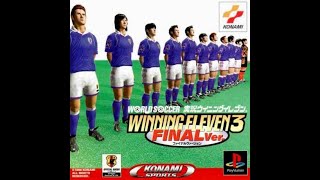 01 - World Soccer Jikkyou Winning Eleven 3 - Final Ver.  ワールドサッカー実況 ウイニングイレブン3