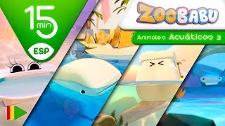 Zoobabu | Colección 03 (Animales Acuáticos 2) | Episodios completos para niños | 15 minutos