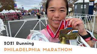 I ran the 2021 Philadelphia Marathon!