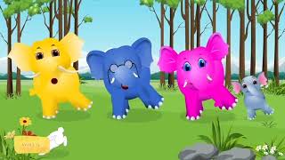 Baby Elephant Song ! kids song ! cartoon videos