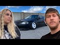 Taking my EX wife on a date in a stanced Car, cambered and hammered EK civic coupe