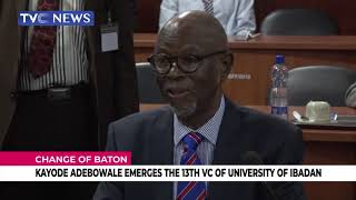 [LATEST] University Of Ibadan Gets New Vice Chancellor