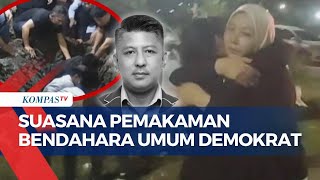 Isak Tangis Keluarga Selimuti Pemakaman Bendahara Demokrat Buntut Meninggal dalam Kecelakaan