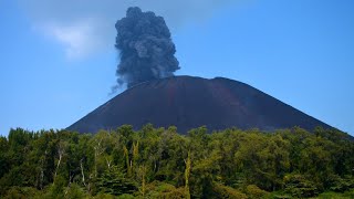 Krakatoa Volcano Eruption Update; New Cinder Cone Constructed, Explosive Activity Ongoing