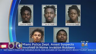 Five Charged In Miami-Dade Home Invasion