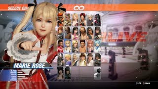 Dead or Alive 6  Marie Rose Arcade mode playthrough normal difficulty PS4 Pro