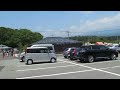 2013.6.4富士山一周ドリームウォーク（下之坊→田貫湖）白糸の滝　昼食風景