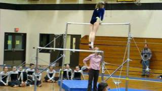 Karly Fereday on the Bars