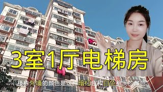 在淮南看了3室1厅的电梯房，精装修带家具家电，房东说35个