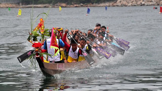 南丫島索罟天后𧩙龍舟賽Lamma Island Sok Kwu Wan Tin Hau Festival Dragon Boat Race 2017