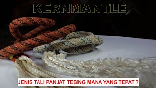 Jenis tali panjat tebing, angkat barang, rappling