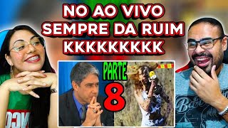 REACT FALA DE TUDO 🔴 Os maiores MICOS AO VIVO na TV Brasileira! PARTE 8