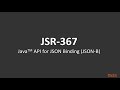 JSON with Java EE 8: Hands-on Training : JSON-B Overview | packtpub.com