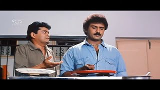 Ravichandran Preparing Dosa Comedy Scene | Prema | Mandya Ramesh | Kanasugara Kannada Cinema