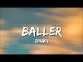 Shubh - Baller (Lyrics)