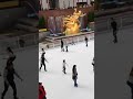 ICe Skating at the Rockefeller center in New York in America # Shorts on travel