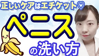 【女医が解説】正しいペニスの洗い方 男性のデリケートゾーンケア【ちゃんとできてる？】