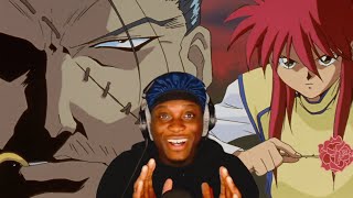 JIN faces TOUGH OPPONENT!! KURAMA VS SHIGURE!! YU YU HAKUSHO EPISODES 107 \u0026 108 REACTION VIDEO!!