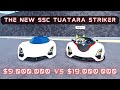 NEW SSC TUATARA STRIKER VS OLD SSC TUATARA IN CAR DEALERSHIP TYCOON!! #cardealershiptycoon