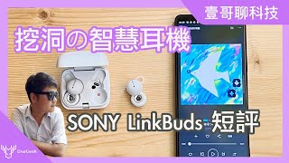 SONY LinkBuds無線耳機初體驗：最通透的好音質｜SONY 新的挖洞耳機｜SONY LinkBuds WF-L900 Hands on-壹哥的科技生活