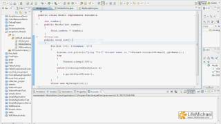 Exceptions and Threads in Java