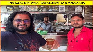 Yadav Chai wala : Famous Masala Chai and Sabja Lemon Tea - Hyderabad Street Food Safari