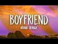 Ariana Grande, Social House - boyfriend (Lyrics)