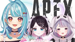 【APEX】先輩とフルパランク💙w/なずな先輩・ミミ先輩→今ソロ【ぶいすぽ/白波らむね】