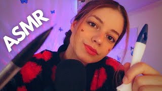 ASMR FR : Je fais ton croquis + pluie 💧 ! (sons de crayon, peinture & dessin)