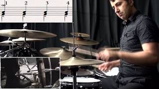 How to play Seven Nation Army - The White Stripes - Drum Lesson