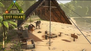 【PS4】ARK ロストアイランド編 #03 「資源:水晶と黒曜石と金属鉱石 ついでにアルゲンとステゴと」 Crystal, Obsidian,Steel