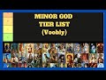 The Minor God Tier List #aom #ageofempires