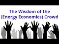 The Wisdom of the (Energy Economics) Crowd