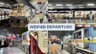 KYN WDP4D WITH GADAG EXPRESS DEPARTING FROM DADAR || INDIAN RAILWAYS ||