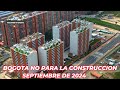 VOLANDO EN DRONE 4K - BOGOTA NO PARA LA CONSTRUCCION SEP DE 2024