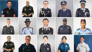 Behind every police badge