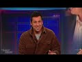 jon stewart talks to comedy icons larry david tina fey u0026 adam sandler the daily show