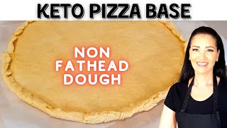 Keto Pizza Crust | Keto Pizza Base | 3 Minute Recipe | No Fathead or Cauliflower