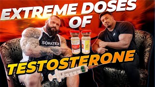 EXTREME DOSES OF TESTOSTERONE! Illia Golem \u0026 Larry Wheels