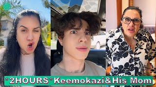 *2 HOURS* Keemokazi & His Mom TikTok Compilation 2024 | New Kareem Hesri and His Mom TikTok Videos