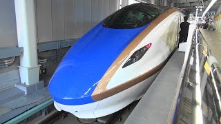 北陸新幹線 E7系かがやき509号 車窓4 富山～金沢 Scenery from a Shinkansen window