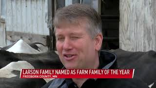 Larson family named as Albert Lea-Freeborn County farm family of the year