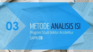 Unit Data dan Unit Analisis - AR7010 Metode Analisis Isi dan AR7201 Analisis Kuantitatif