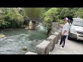 creek fishing in taiwan 路邊直接下竿大雨過後的中生大瀑布苦花都出來了