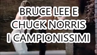 BRUCE LEE CHUCK NORRIS - return of the dragon - fight scene